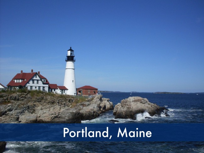 flights to portland, maine